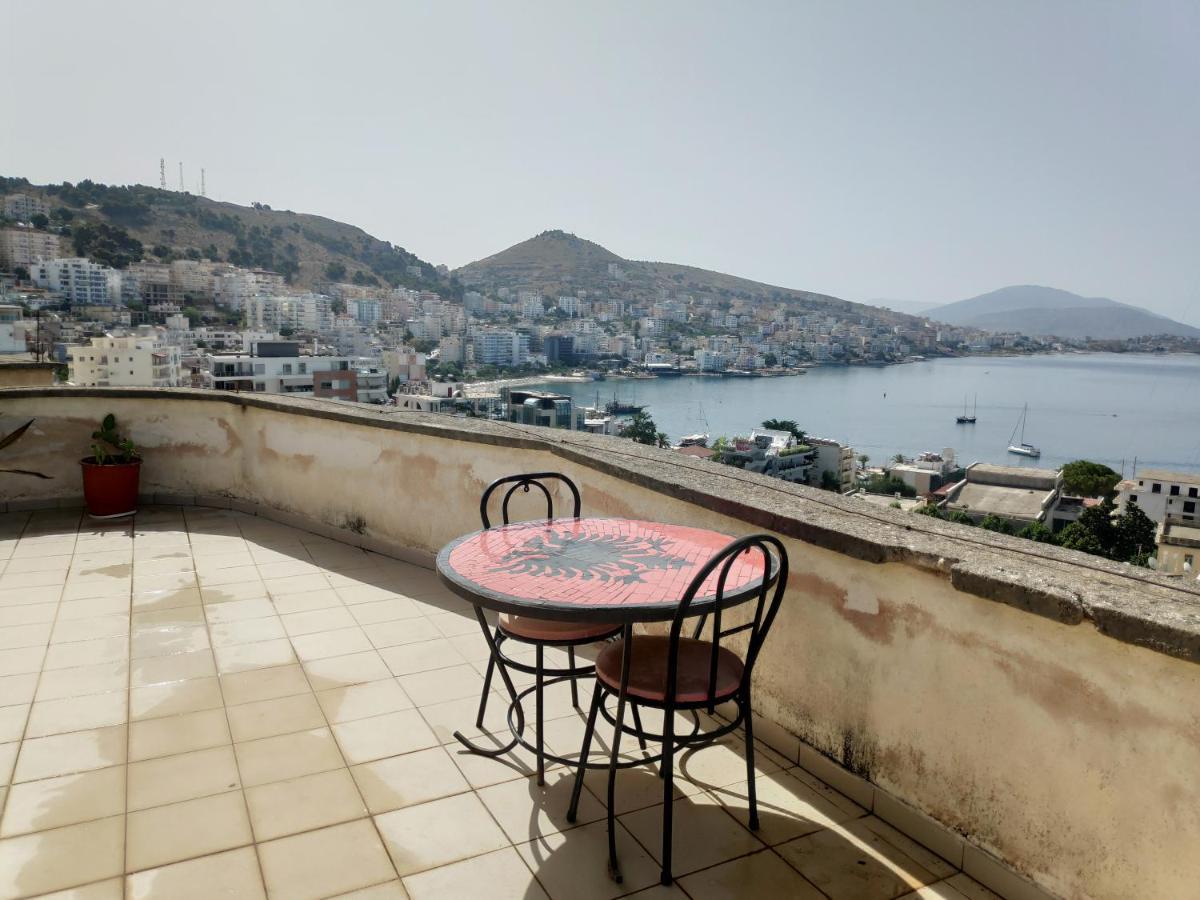 Private Studio Sea View 2 Minutes Away From Beach Sarandë 외부 사진