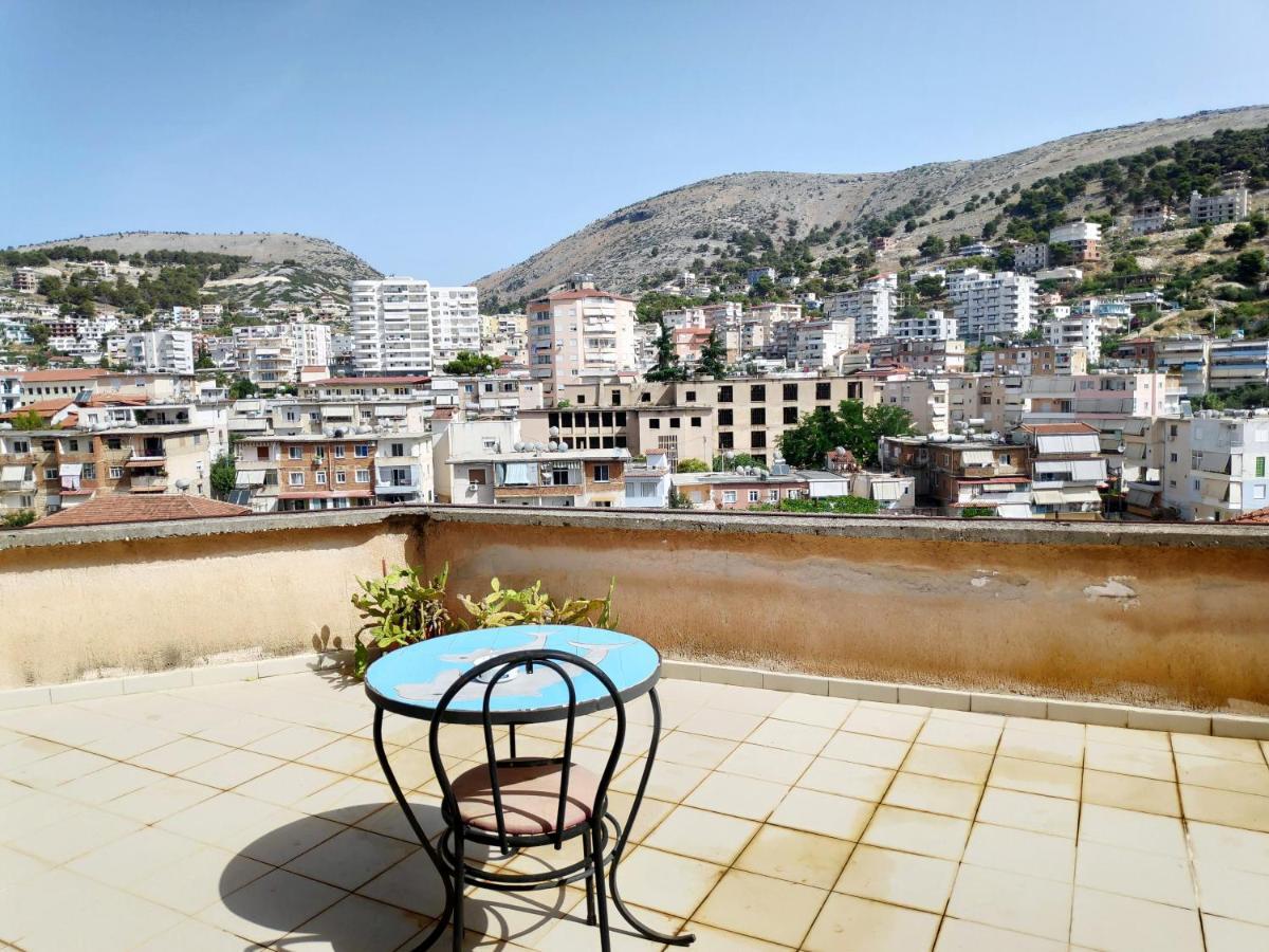 Private Studio Sea View 2 Minutes Away From Beach Sarandë 외부 사진